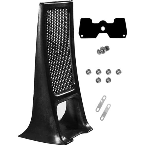 BLACK LOWER RADIATOR COVER /CHIN SPOILER FIT FOR HARLEY SOFTAIL STREET BOB BREAKOUT FAT BOY 2018 2019 2020 MODEL