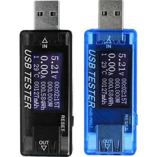 Mx17 Usb Multi Function Tester Voltmeter Ammeter Current Voltage Capacity Monitor