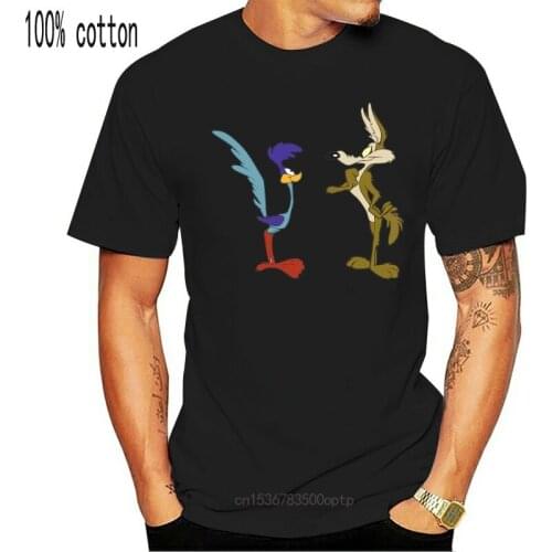 New Wile E. Coyote and The Road Runner CartooWile E. Coyote and The Road Runner Movie T-Shirt 2021 2021est MenS Funny Fashion