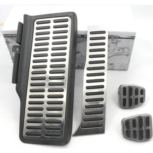 Suitable for VW 2012-2017 Jetta manual brake Metal Pedal rest + accelerator + brake + clutch pedal