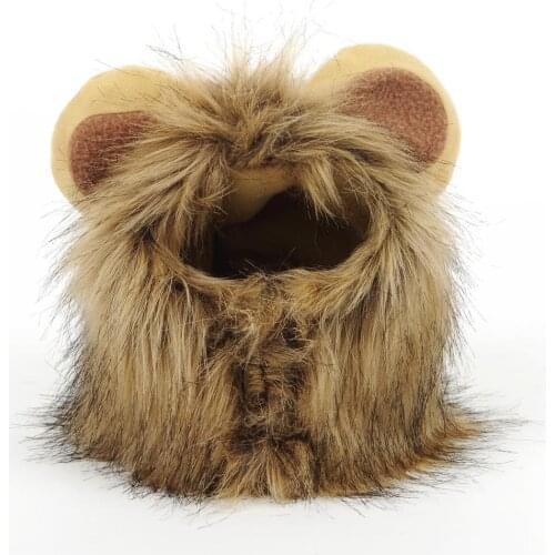 Cute fashion pet dog cat lion cap doggy funny hat puppy grooming dogs cats caps pet accessories 1pcs S M L