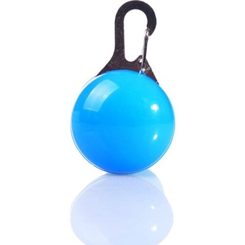 1Pcs LED Pet Dog Collar Pendant Night Safety Glowing Pendant Luminous Pet Supplies Dog Accessories Night Light Collar Pedant Hot