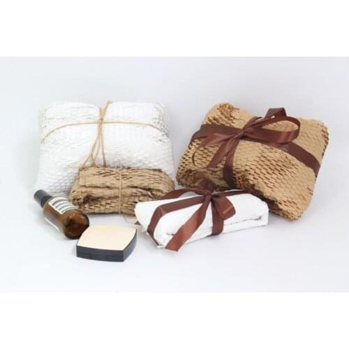 Packaging Paper Cushioning Wrap Recycled Honeycomb Wrap Gift Packing