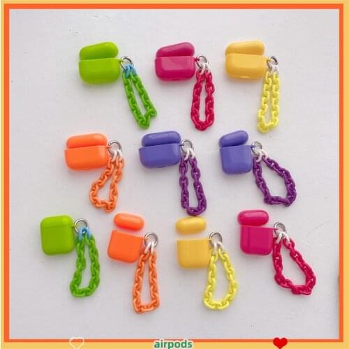 Girls Candy Colors Silicone Protection Headset Cases For Airpods Pro Soft Earphone Cover for Airpods Gen 1 2 Case Funda Coque