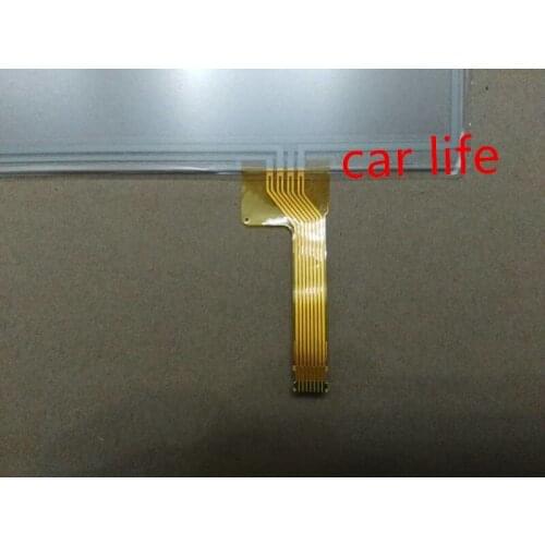 10 Pieces Black glass 8 pin glass touch Screen panel Digitizer Lens for Journey car DVD player gps navigation LQ065T5GG64 LCD