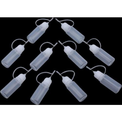 10Pcs/pack 10ML Glue Applicator Needle Squeeze Bottle For Paper Quilling DIY Scrapbooking Paper Craft Tool DIY Tool