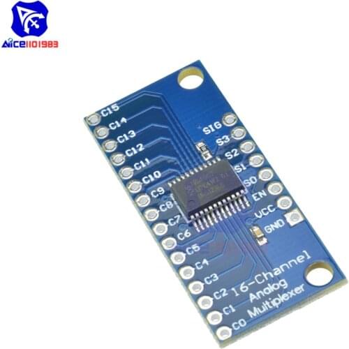 Diymore 16 Channel Analog Digital MUX Breakout Board CD74HC4067 Precise Module for Arduino