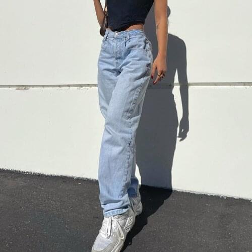 High Waist Baggy Butterfly Y2K Fashion Boyfriend Mom Jeans for Women Cute Ladies Vintage 2000s Aesthetic Y2K Pants Bottoms