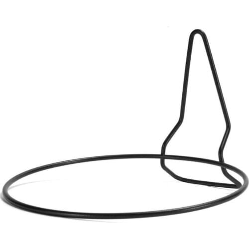 Plant Pot Planter Hooks Ring Wall Fence Nail Hanging For Garden Decoration Triangle Holder Baskets Iron Hangers