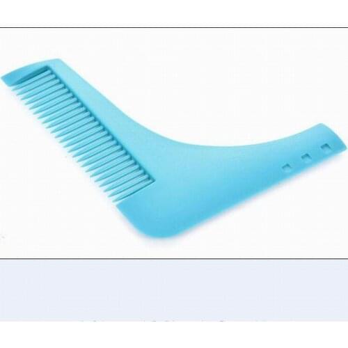 Good quality beard comb beard shaper as beard styling template whiskers comb for hairline facial hair shaping tool AS SEEN ON TV