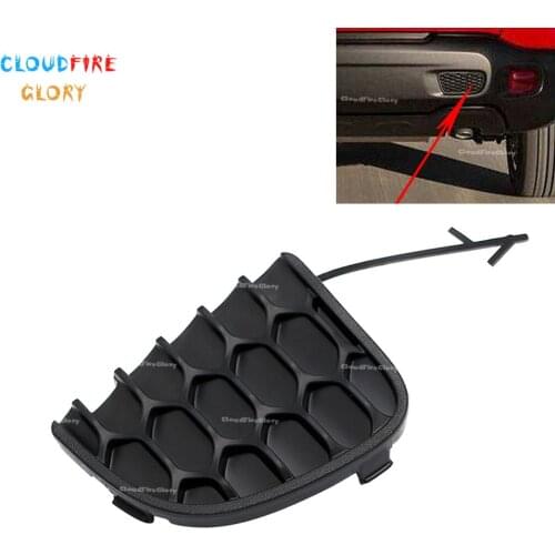 CloudFireGlory Rear Bumper Tow Hook Cover Cap 735585028 5VW91LXHAA Fits For 2015 2016 2017 2018 2019 Jeep Renegade