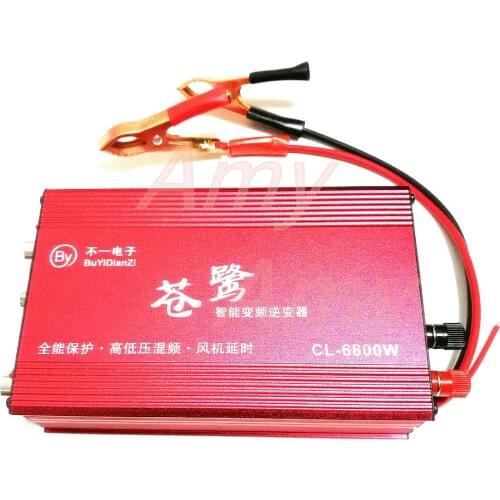 The suite of DIY parts 4 inverter tube single silicon 12V power booster device CL6800W finished machine