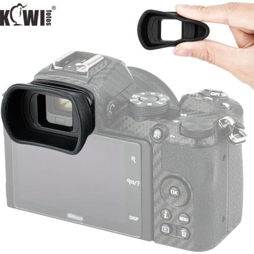 Kiwi Soft Silicone Extended Camera Eyecup Viewfinder Eyepiece For Nikon Z50 Long Eye Cup Replaces Nikon DK-30 Eyeshade Protector