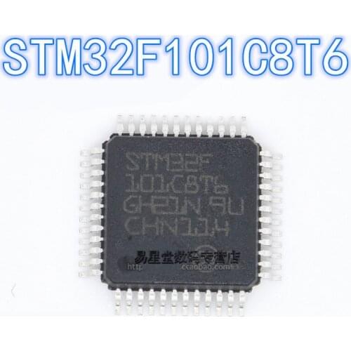 1PCS 100% new original authentic STM32F101C8T6 QFP-48 32F101C8T6 QFP48 32-bit microcontroller chip
