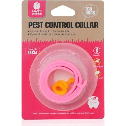 Pet dog and cat flea elimination flea collar natural essential oil collar cat and dog mosquito repellent collar