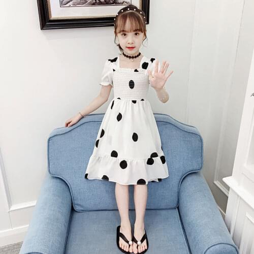 Girls Dress Summer New Fashion Princess Dress 3-12 Years Old Toddler Dress