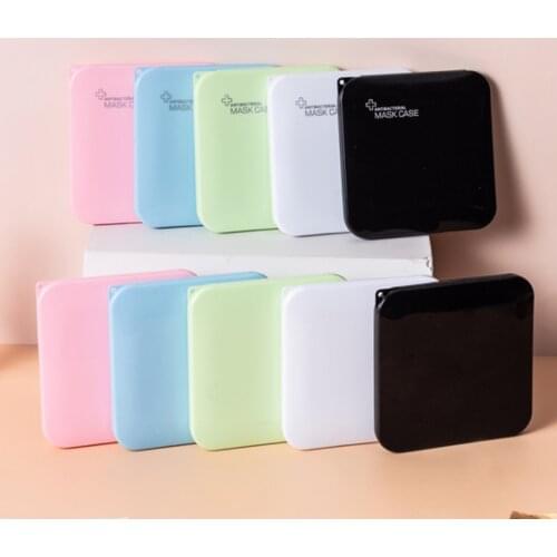 Portable Disposable Mase Case Mask Storage Case mask holder Save mask box Face Mask Container Mask Organizer Box Surgical Mask