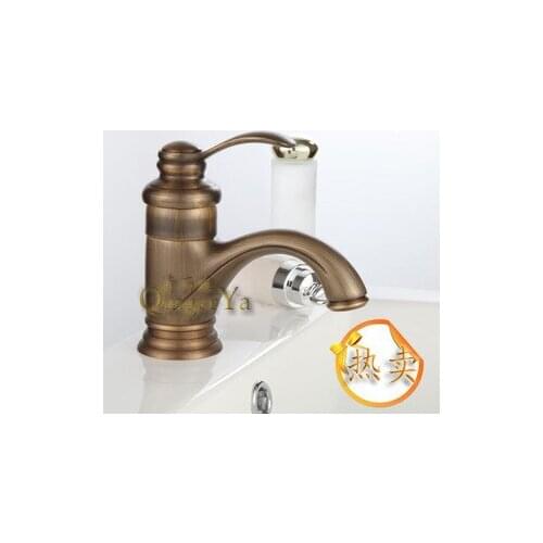 Clear and full Yaou style antique copper copper basin faucet washbasin faucet washbasin faucet American