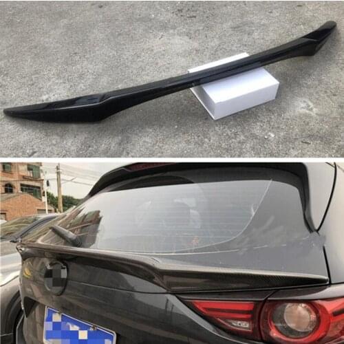 REAL CARBON FIBER REAR WING TRUNK LIP TAIL SPOILER FOR Mazda CX5 CX-5 2017 2018 2019 2020