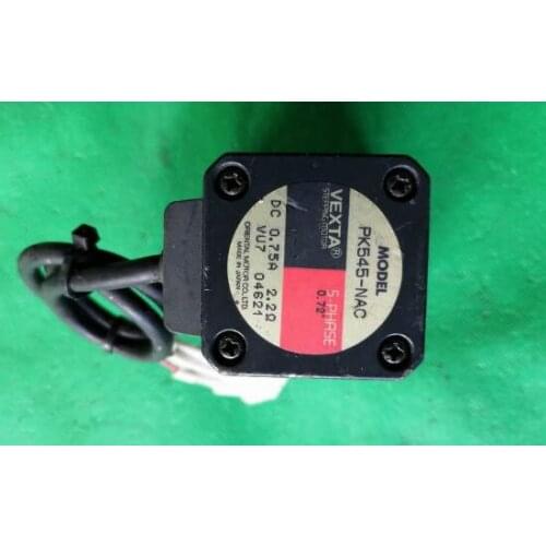 PK545-NAC stepper motor , used in good condition . 80% appearance new , good working , free shipping