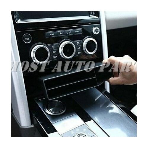 Interior Center Console Armrest Storage Box Holder For Land Rover Discovery 5 LR5 2017-2019 1pcs Car Decoration Car Trim