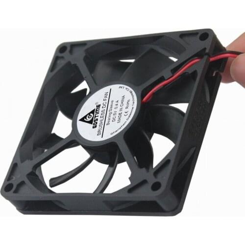 5 Pieces Gdstime 2 Wire DC 5V 80mm x 15mm Computer Machine Case Cooling Fan 80x80x15mm 8015 8cm