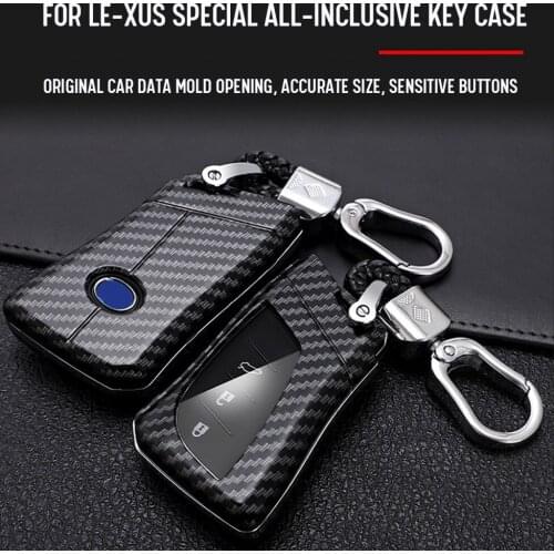 Car Key Case for Renault Koleos Kadjar Scenic Megane Sandero Espace Clio Captur Kangoo Laguna Talisman Twingo Carbon Fibe Cover