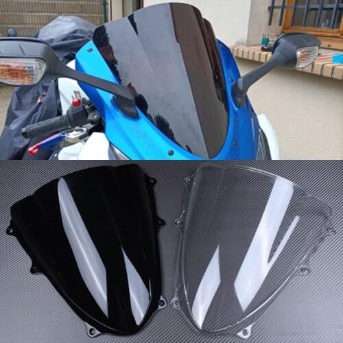 Motorcycle Windshield WindScreen Deflector For Suzuki GSXR 1000 GSXR1000 K9 2009-2016 2010 11 2012 2013 2014 2015 Double Bubble