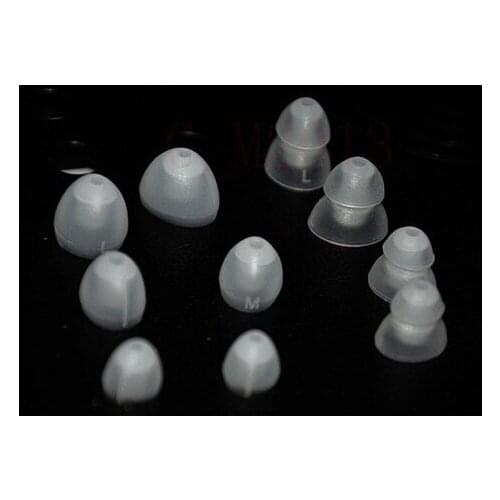 Linhuipad In-ear earbud covers /Silicone earbud tips/earbud covers bulk packing 2 pieces per set 1000pcs/lot