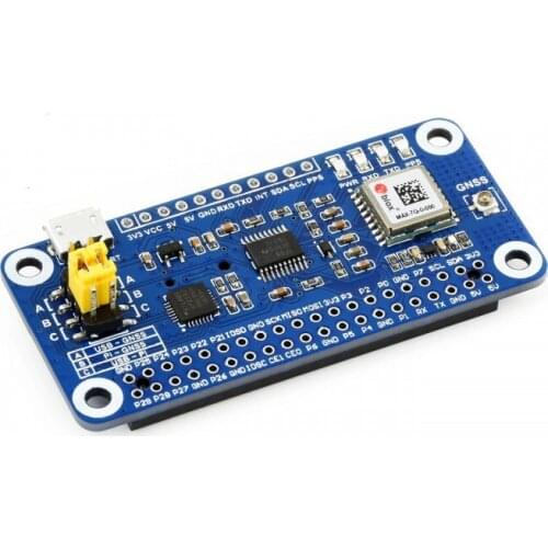 GNSS Module Based On MAX-7Q For Raspberry Pi, Supports GPS, GLONASS, QZSS, SBAS