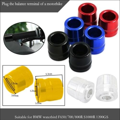 Motorcycle Bike Hand Grip Ends Plug Sliders for BMW S 1000RR 2010-2017
