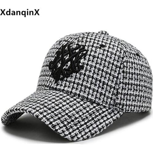 XdanqinX 2020 new womens hat embroidery baseball caps for men and women casual sports cap couple hats mens snapback brands cap