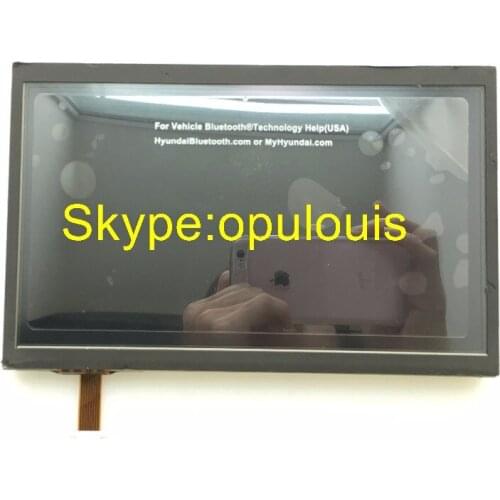 Original new 8Inch LCD display with touch screen digitizer LMS800KF10-002 for Hyundai Sonata car DVD GPS navigation lcd modules