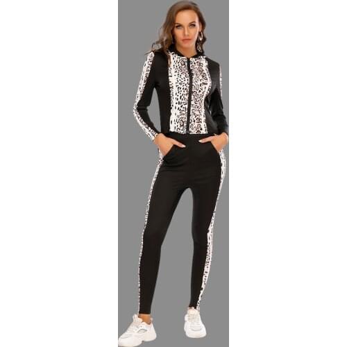 2Pcs Set Women Sport Tracksuit Zipper Hoodies Sweatshirt Pants Set Jogger Sportwear Ladies Casual Sweatshirt Autumn Streetwear