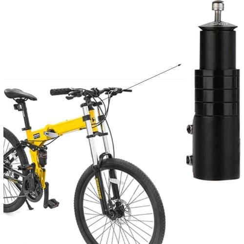 Bicycle Stem Bike Fork Stem Extender Bicycle Handlebar Riser Adapter Aluminum Alloy MTB Mountain Bike Stem Higher Cycling Parts