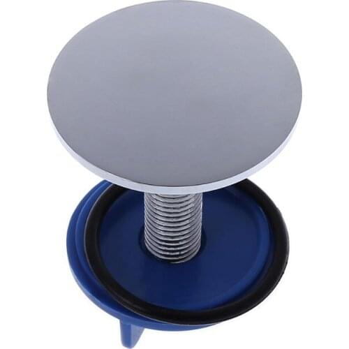 Bathtub Sink Plug Faucet Kitchen Bathroom Supplies Stainless Steel Hole Stopper Cover Washbasin Metal Plugs G32C