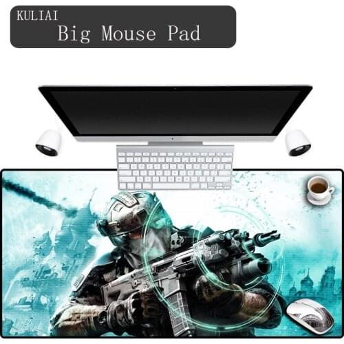 XGZ 900 400 Cool Mouse Pad Ghost Recon Office Decoration Desk Mat Edge Control Gaming Comics Pink Computer Rubber Mouse Pads