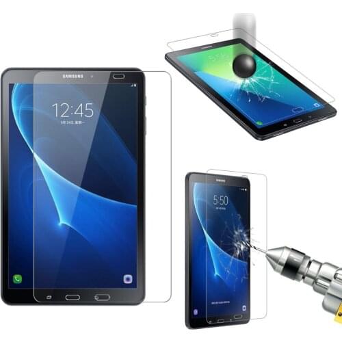 0.4mm 9H Premium Tempered Glass Screen Protector for Samsung Galaxy Tab T530 T550 T560 T580 100pcs/lot without retail package