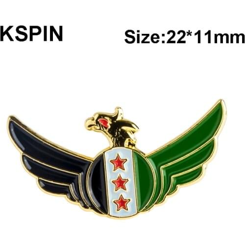 Syria eagle flag pin lapel pin badge Brooch Icons 1PC