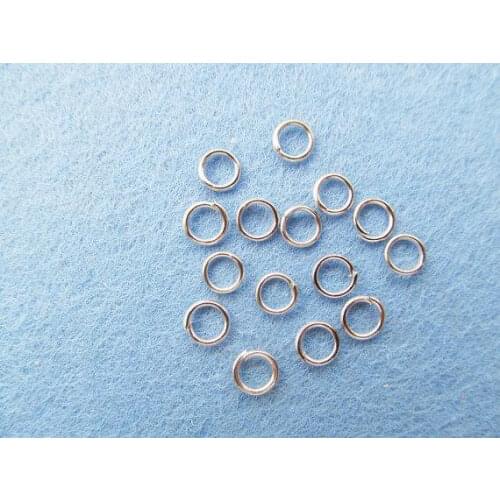 8000pcs 5mmx0.7mm Silver tone/Antique Bronze Jump Ring Fastener Clasp Ends Connector Charm/Finding,DIY Accessory Jewelry Making
