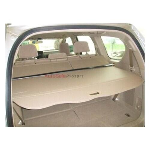 Aluminium alloy + Fabric Rear Trunk Security Shield Cargo Cover for Toyota Land Cruiser Prado fj150 2010 2011 2012 2013
