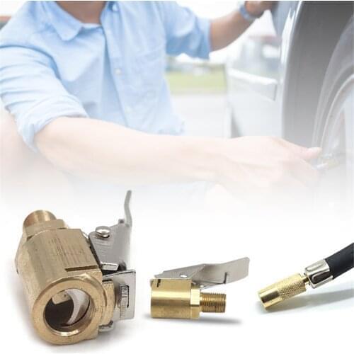 Car Air Pump American Screw Thread Air Nozzle Adapter Car Pump Accessories Fast Conversion Head Clip Type Air Nozzle Drop Ship