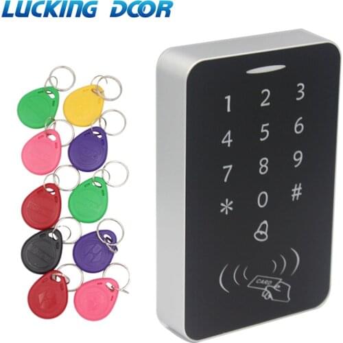 Standalone Access Controller RFID Access Control Keypad digital panel Card Reader Door Lock System 1000 user smart door system