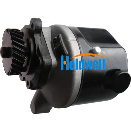 HOLDWELL E6NN3K514AB Power Steering Pump for Ford New Holland Tractor 5110 5610 5900 6410 6610 6810