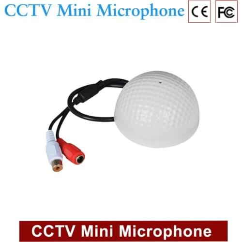 JORANK CCTV 100 Square Meters Mini CCTV Security Surveillance Microphone Audio Input