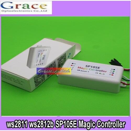 SP105E Magic Controller 2048 Pixels Support IOS & Android OS APP ws2812b/ws2811