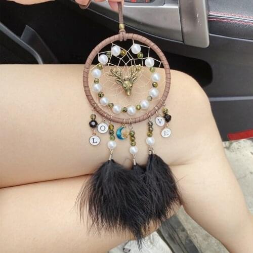 Handmade Dream Catcher Wind Chimes Home Hanging Craft Gift Dreamcatcher Ornament Car Hanging Bedroom Decoration