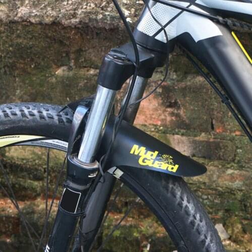 MTB Bike Fenders Plastics Light Weight Front Rear Bicycle Mudguard for Cycling Aceesories 2 Pcs Fenders+8 Pcs Cables