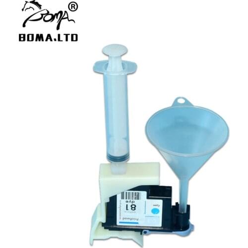 Printhead Cleaner Units Kit For HP81 HP83 Print Head Cleaning Tools For HP Designjet 5000 5500 1000 1050 1055 Printer