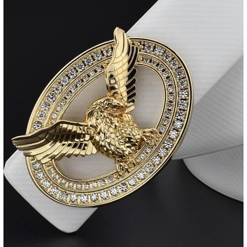 Eagle belt men off white Waistband fashion golden Waistband genuine leather luxury brand high quality ceinture homme waist belt